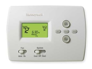 programmable thermostat